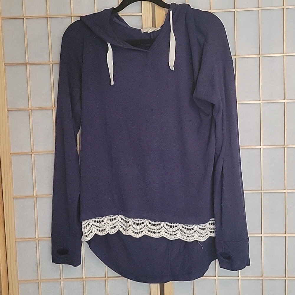 Blue lightweight sweater